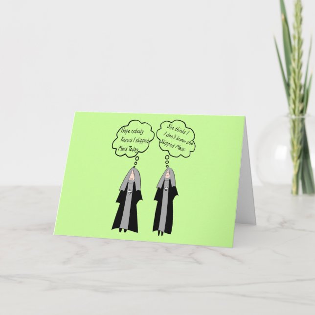 Cartes de religieuses "Les choses auxquelles les r (Devant)