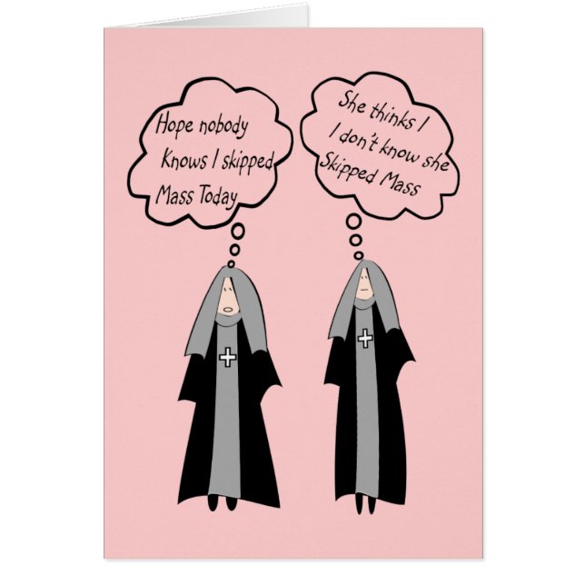 Cartes de religieuses "Les choses auxquelles les s (Devant)