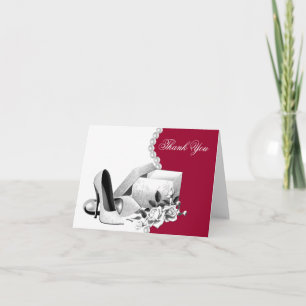 Cartes de remerciement Chaussures à talons hauts e