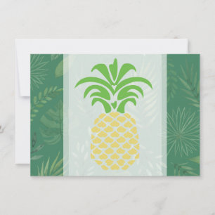 Cartes de remerciement Cœurs d'ananas
