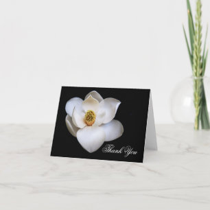 Cartes de remerciement Fleur de Magnolia Vierges à