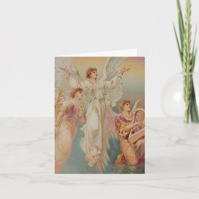 Cartes de remerciement funéraire | Anges que nous  (Devant)