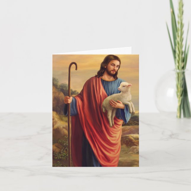Cartes de remerciement funéraire | Mouton perdu 2 (Devant)