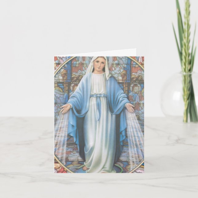 Cartes de remerciement funéraire | Salut Mary 01 (Devant)