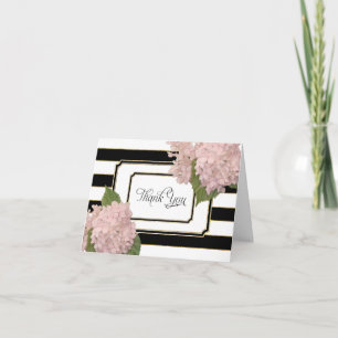 Cartes de Remerciement Hydrangeas Décor Floral Art