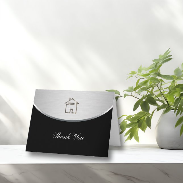 Cartes de Remerciement Immobilier Classé (Créateur téléchargé)