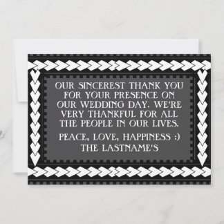 Cartes de Remerciement Mariage