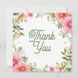 Cartes de remerciement mariage ou douche