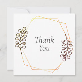 Cartes de remerciement mariage ou douche