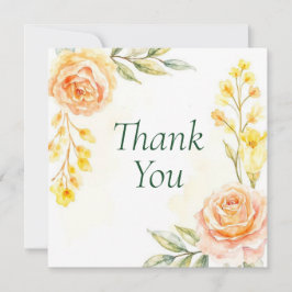 Cartes de remerciement mariage ou douche