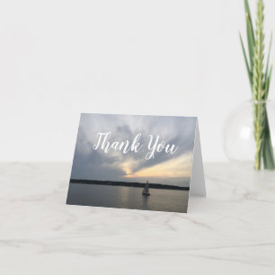 Cartes de remerciement nautiques pour voilier