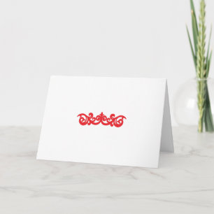 Cartes de remerciement personnalisées et décoratio