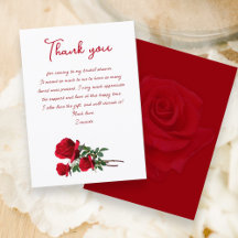 Cartes de remerciement pour cadeau de shower de ma