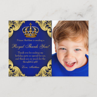 Cartes de remerciement pour fête d'anniversaire de
