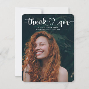 Cartes de remerciement pour la Graduation du Scrip