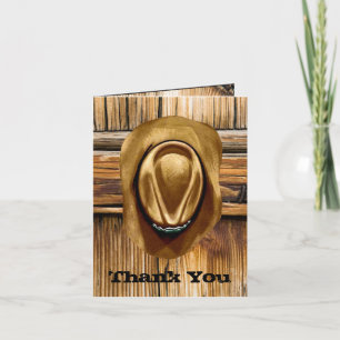 Cartes de remerciement pour mariage occidental