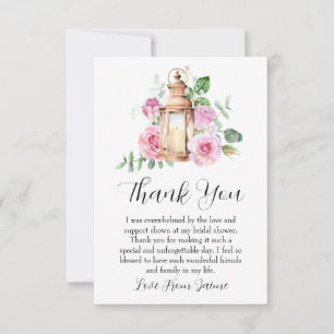 Cartes de remerciement pour une baby shower de mar