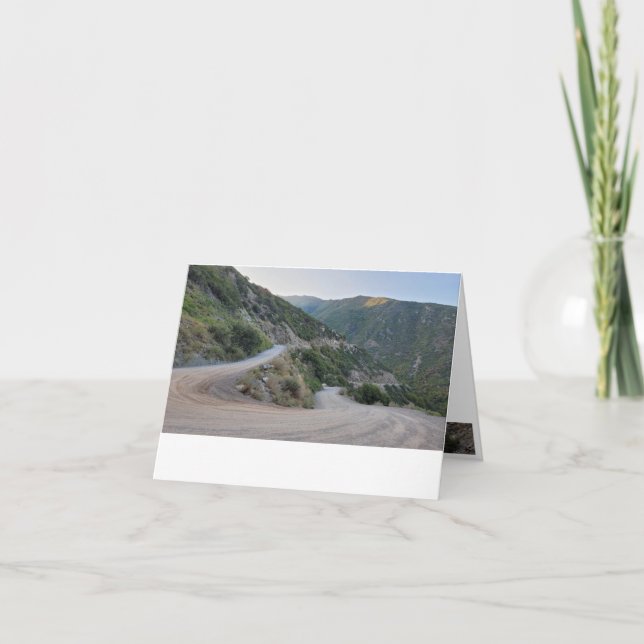 Cartes de remerciement Utah Switchback (Devant)