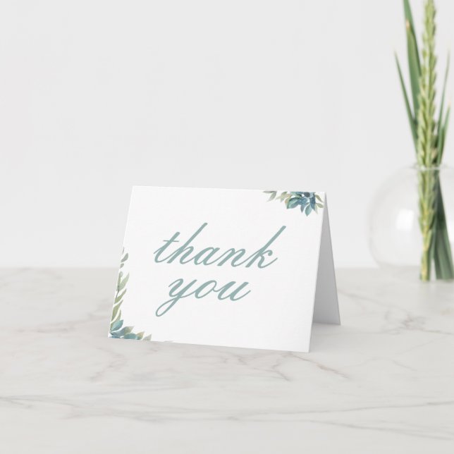 cartes de remerciements (Devant)