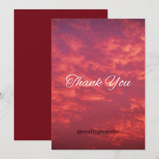 cartes de remerciements
