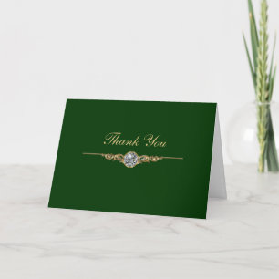 Cartes de Remerciements de Jeweler Business