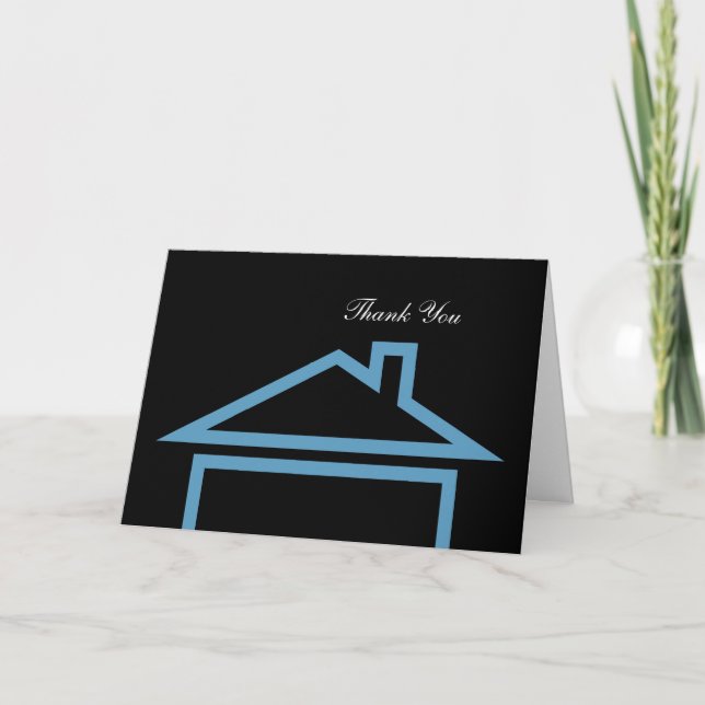 Cartes de Remerciements Immobiliers (Devant)