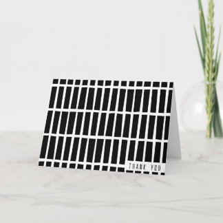 Cartes de Remerciements Modernes Rectangle Irrégul