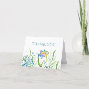 Cartes de Remerciements Personnalisées Tropical Pe