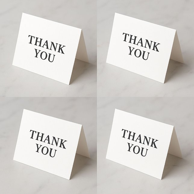 Cartes de remerciements spéciales | Personnalisé e (Say it with heart—custom thank you cards for every moment. #ThankYouCards #CustomDesign #GratitudeNo)
