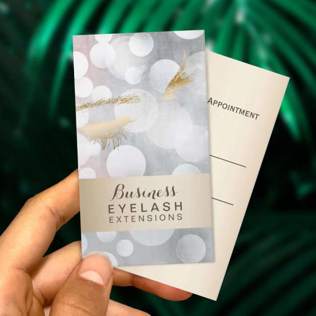 Cartes de rendez-vous | Extensions Eyelash moderne (Créateur téléchargé)