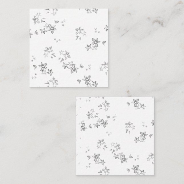 Cartes de rendez-vous. Médicale. Beauté. Double. P (Devant / Derrière)