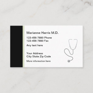 Cartes de rendez-vous Médicales du médecin