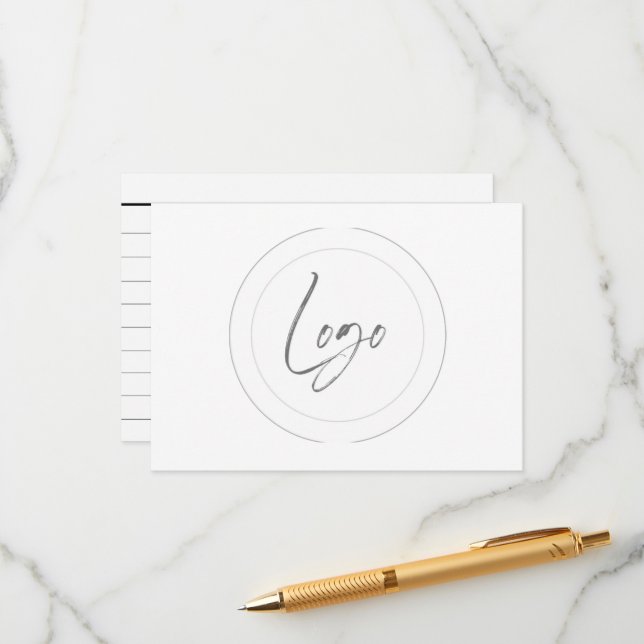 cartes de repère personnalisées (Devant/Arrière en situation)