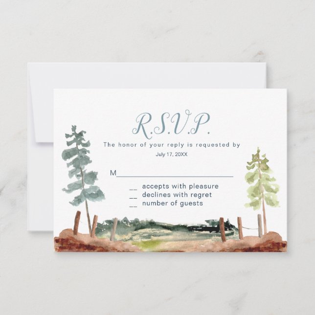 Cartes de réponse à l'aventure qui vous attend (Devant)