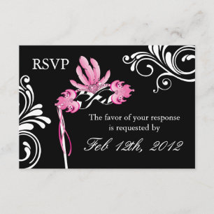 Cartes- de réponse de mascarade