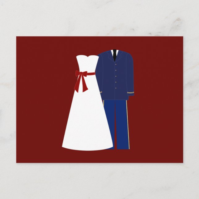 Cartes de réponse des Mariages militaires (Devant)