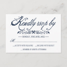 Cartes de réponse Mariage de la marine