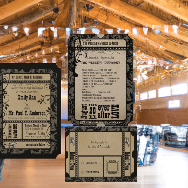 Cartes de réponse Mariage de la Renaissance médiév (Créateur téléchargé)