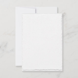 Cartes de réponse RSVP avec modèle de bordure faux
