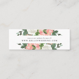 Cartes de réponse RSVP pour site web de mariage   