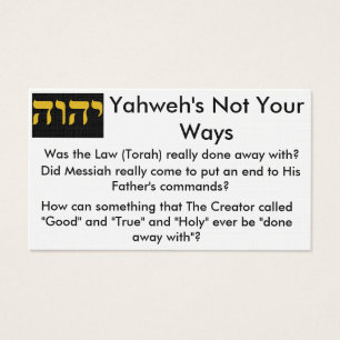 Cartes de route Torah