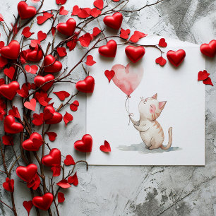 Cartes de Saint-Kitty Valentine's Day