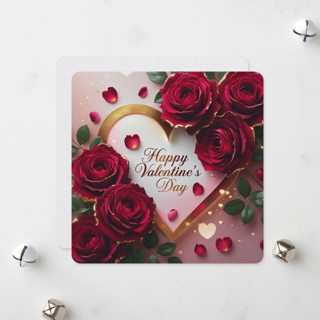 Cartes de Saint Valentin (Devant/Arrière en situation)