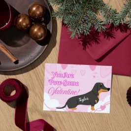Cartes de Saint-Valentin imprimables pour chien te