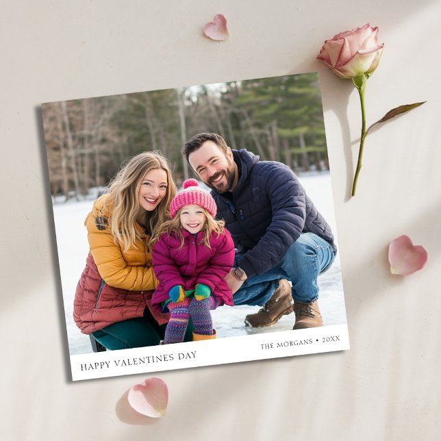 Cartes de Saint-Valentin pour famille de style boh (Créateur téléchargé)