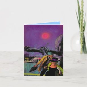 Cartes de salutation et de note de piste