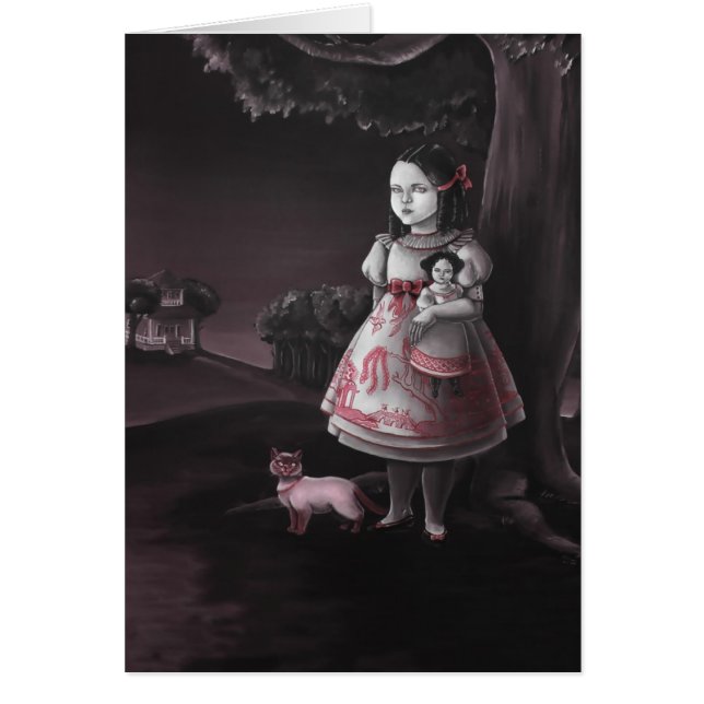 Cartes de saule rouge (Devant)