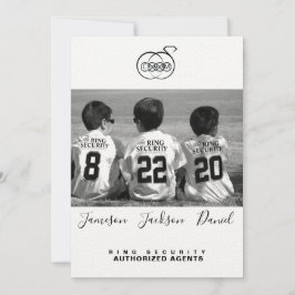 Cartes de sauvegarde de date avec photo