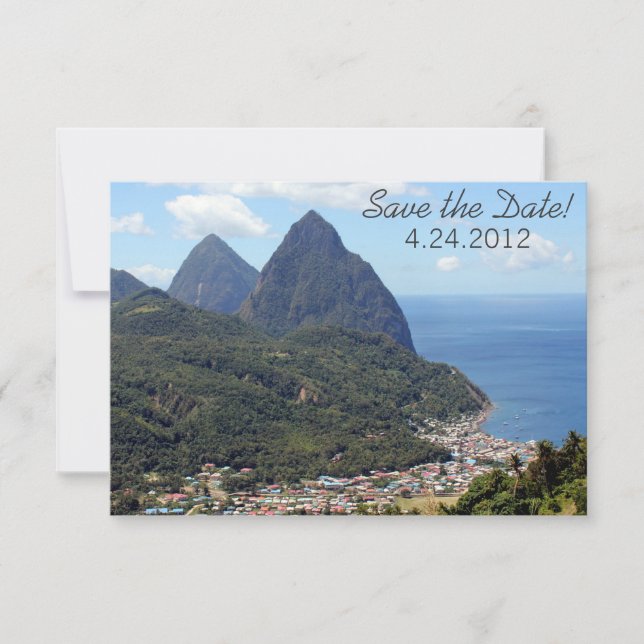 Cartes de sauvegarde de date de Sainte-Lucie (Devant)