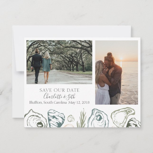 Cartes de sauvegarde Oyster avec photographies (Devant)
